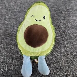 GiggleScape Winking Avocado Stuffed Plush Toy 9"